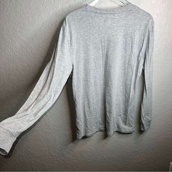 Houston Rockets Basketball NBA Long Sleeve Gray Shirt - Picture 5 of 6